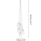 Mussels Cluster Chandelier