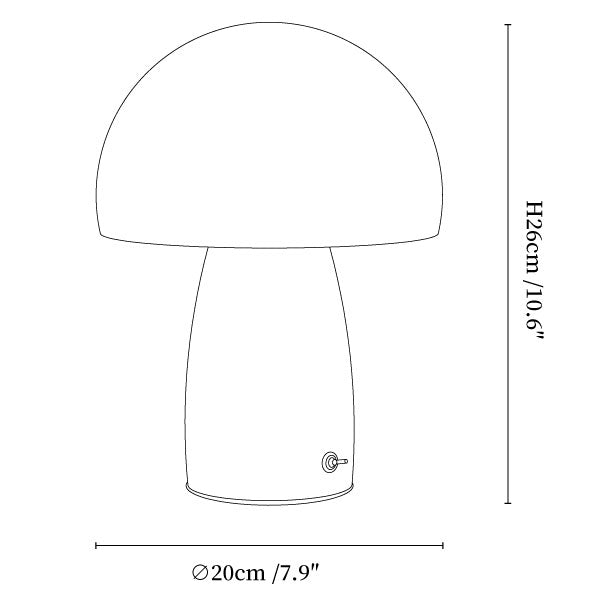 Myco Mushroom Table Lamp