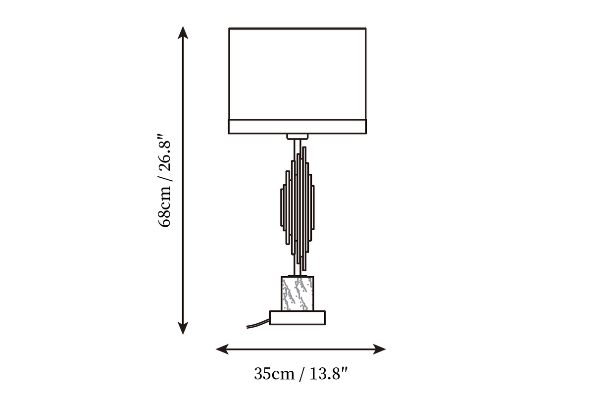 Murano Table Lamp