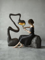 Myrrh Sculpture Floor Lamp