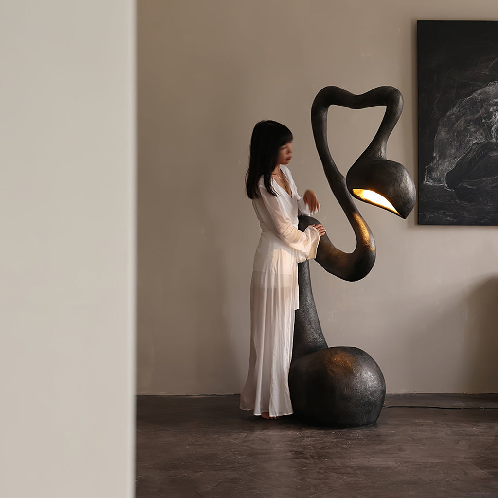 Myrrh Sculpture Floor Lamp