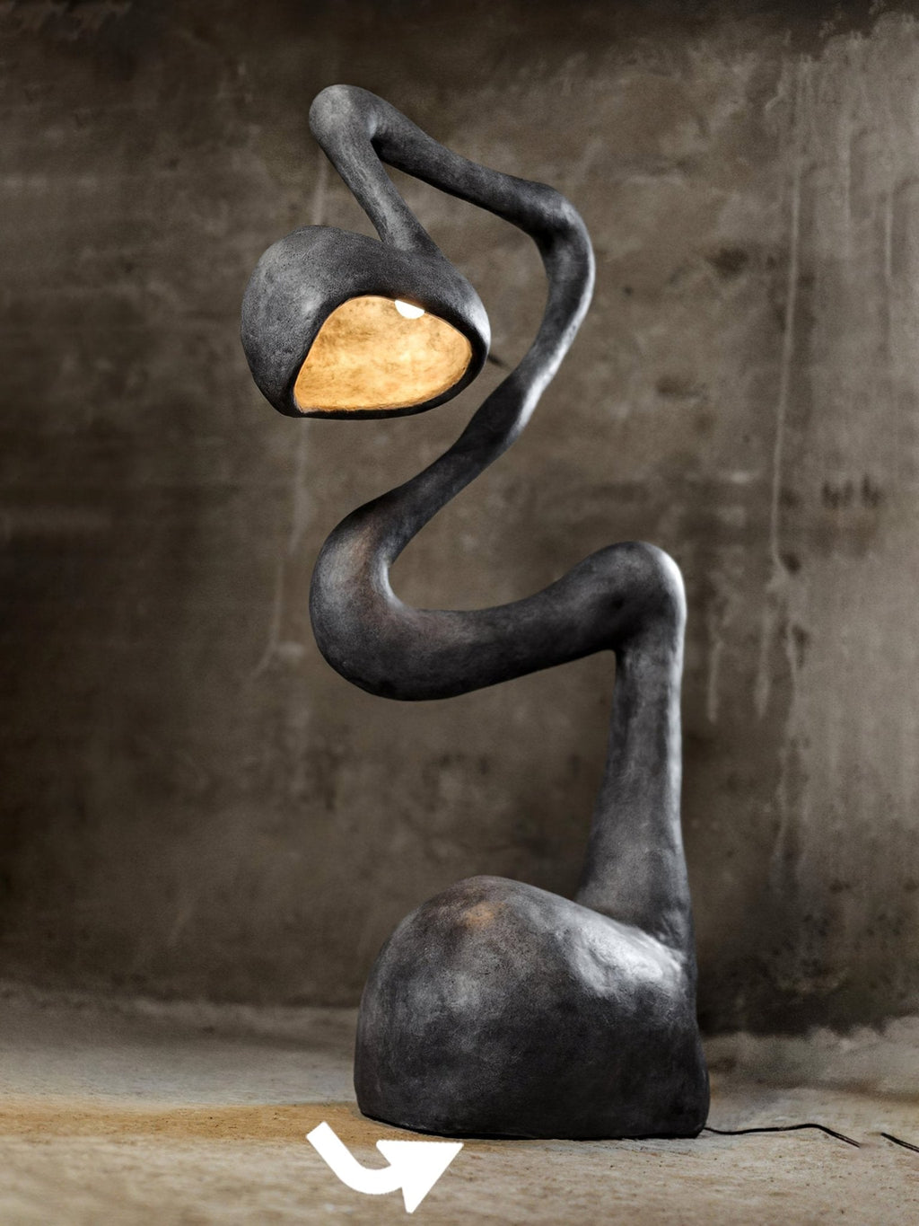 Myrrh Sculpture Floor Lamp