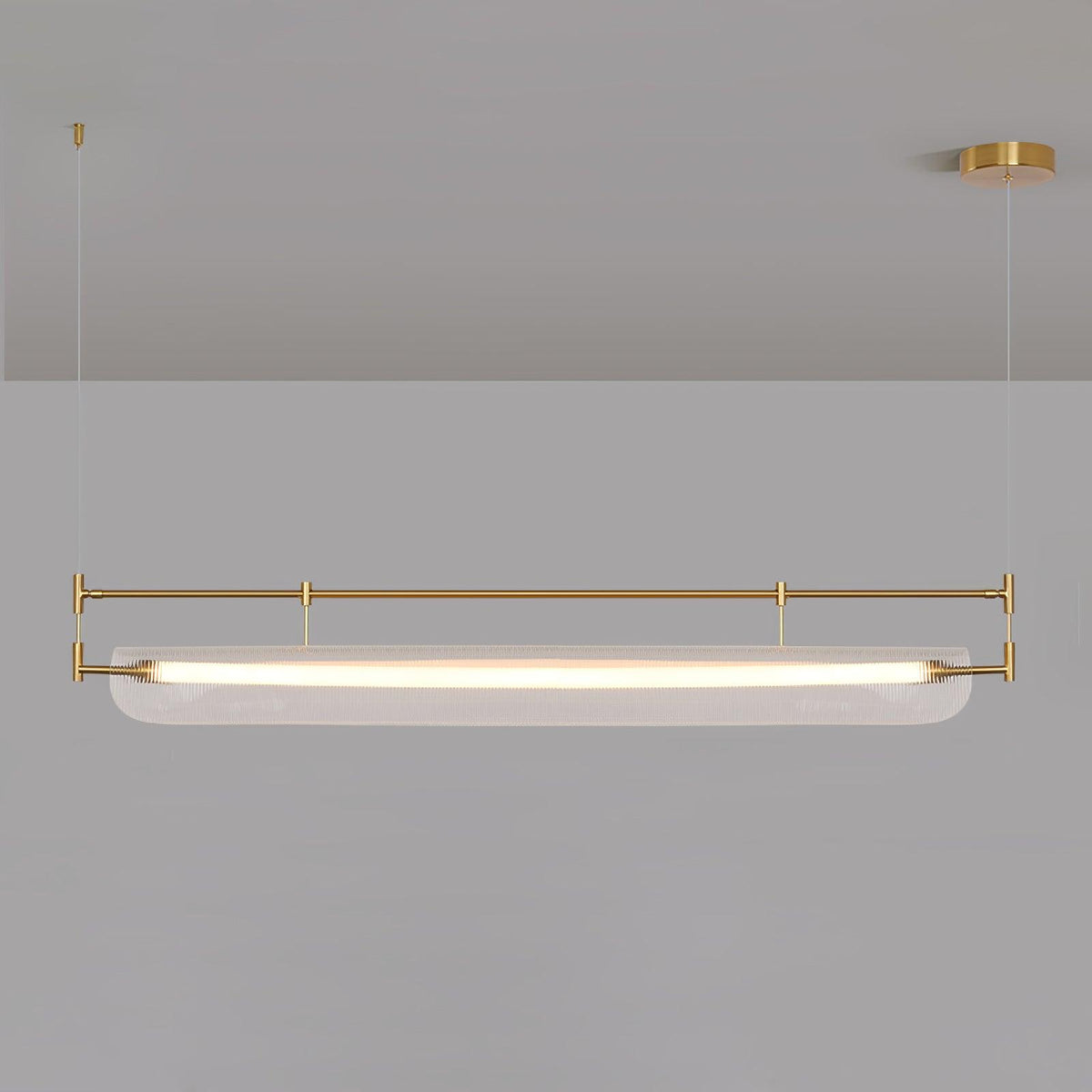 Linear Strip Chandelier