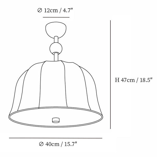 Nanyang Retro Ceiling Lamp