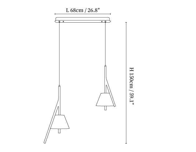 Nanzhi Wood Pendant Lamp