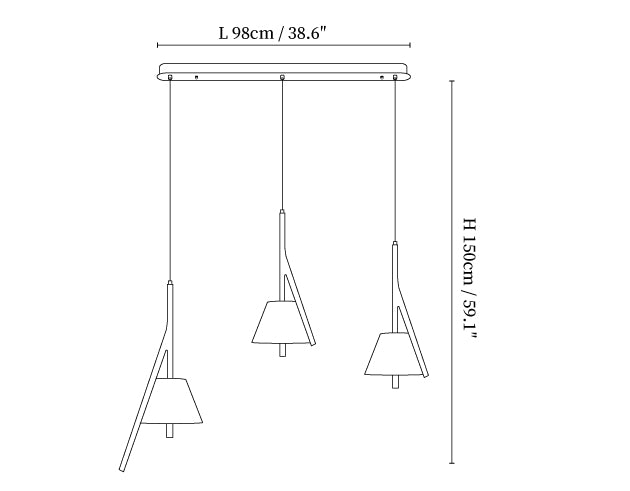 Nanzhi Wood Pendant Lamp