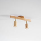 Natural Wood Beam Spotlight Light