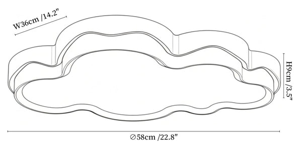 Nebora Cloud Ceiling Lamp