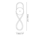Necklace Loop Wall Lamp