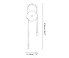 Necklace Loop Wall Lamp