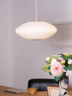 Bubble Mulberry Silk Pendant Lamp