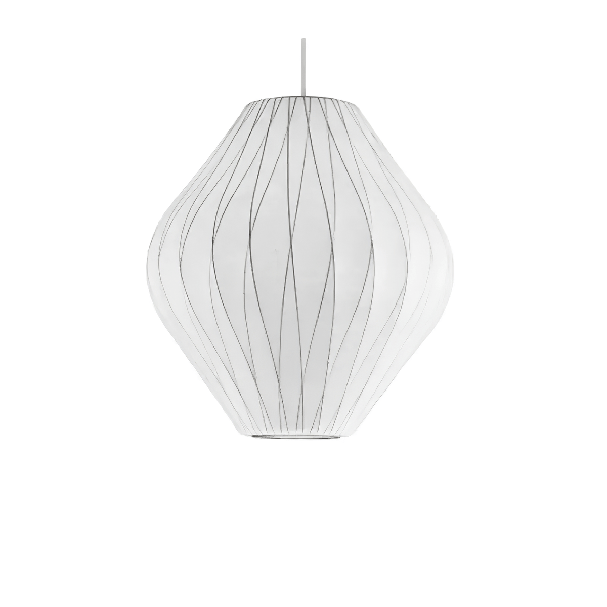 Bubble Mulberry Silk Pendant Lamp
