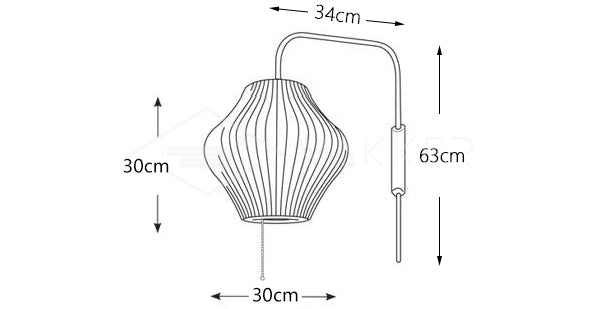 Bubble Ball Wall Sconce