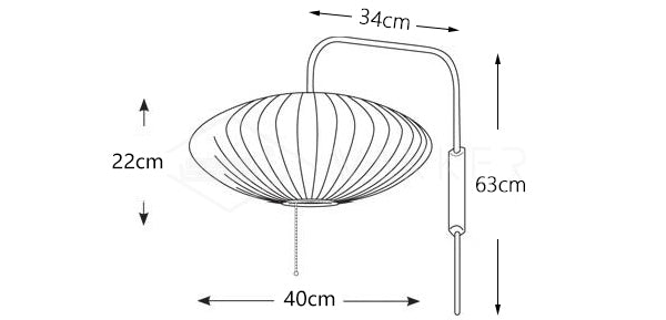 Bubble Ball Wall Sconce