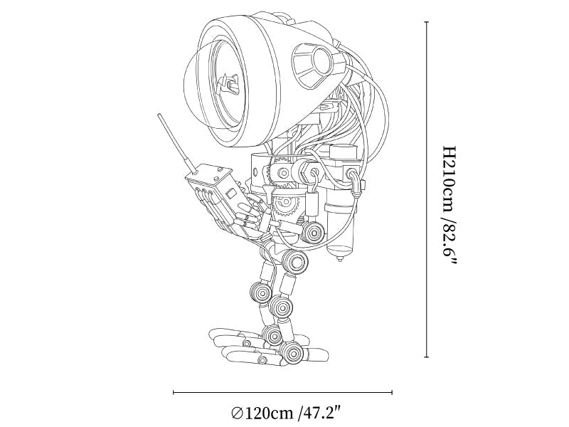 Neo Scout Robot Sculpture