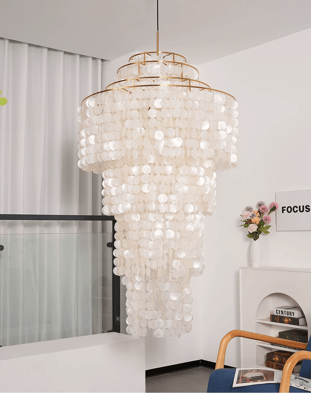 Nerida Shell Chandelier