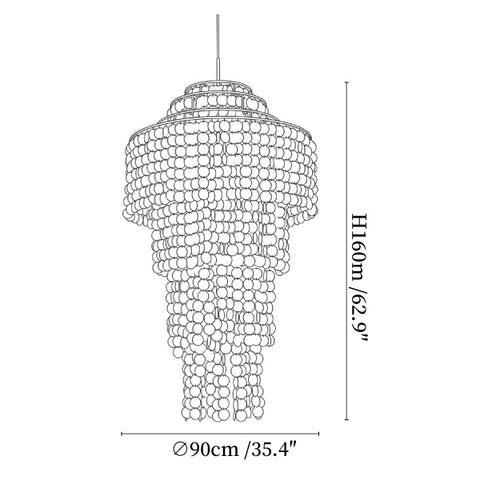 Nerida Shell Chandelier