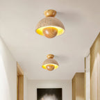 Nerio Travertine Ceiling Light