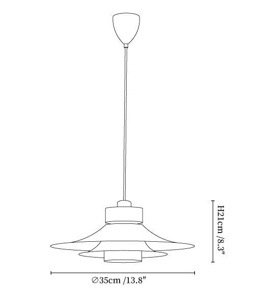 Nero Eclipse Pendant Lamp