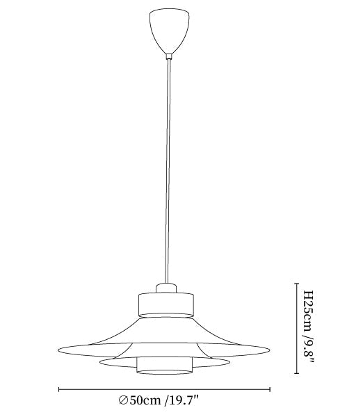 Nero Eclipse Pendant Lamp