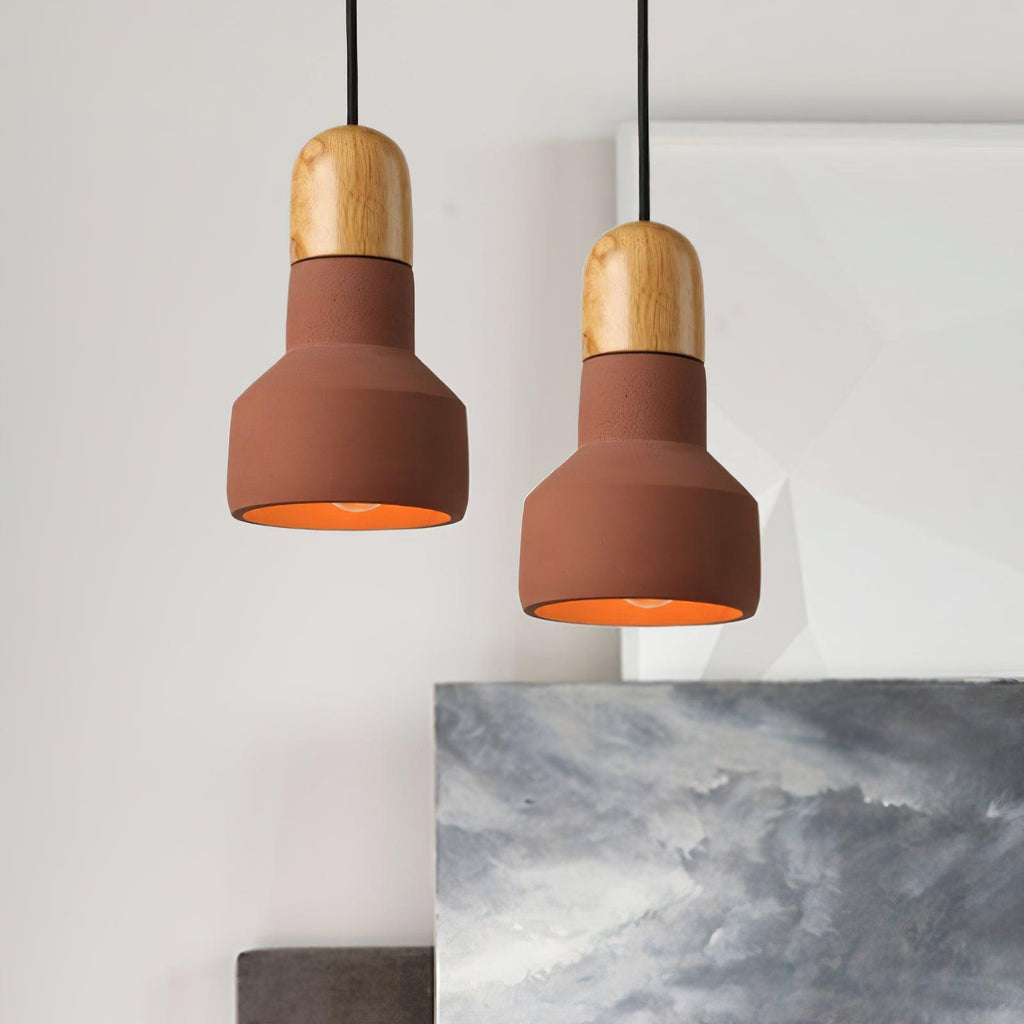 Nessa Wood Pendant Light
