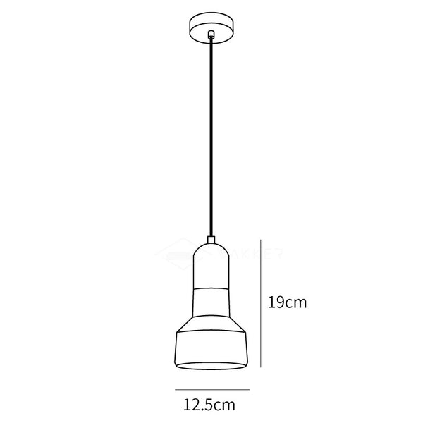 Nessa Wood Pendant Light