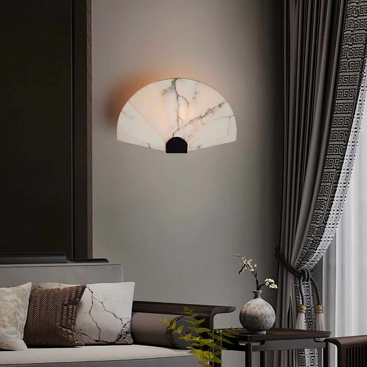 Nevora Alabaster Wall Lamp