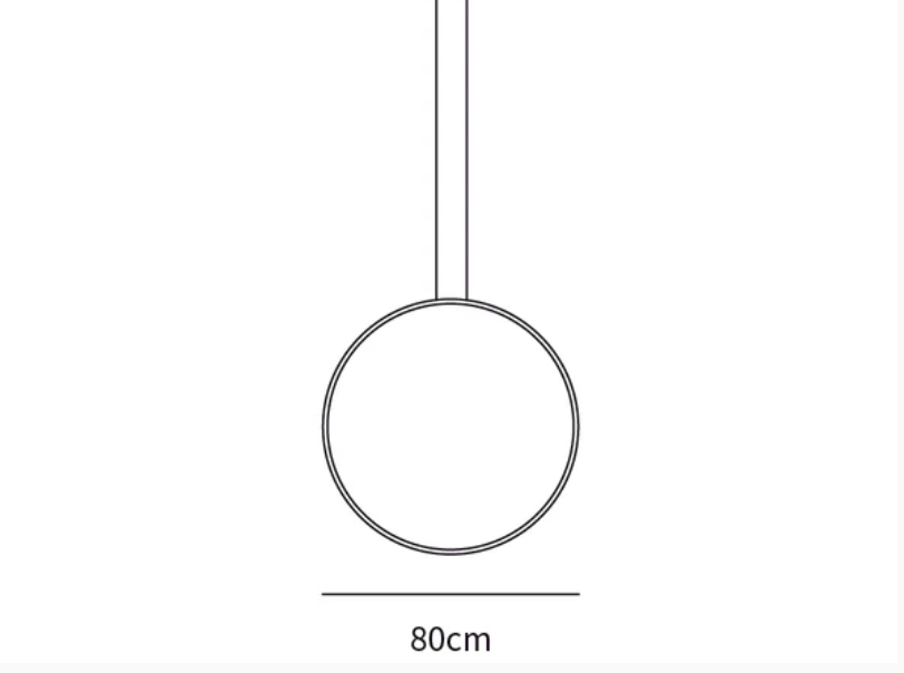 Nightfall Circle Pendant Light