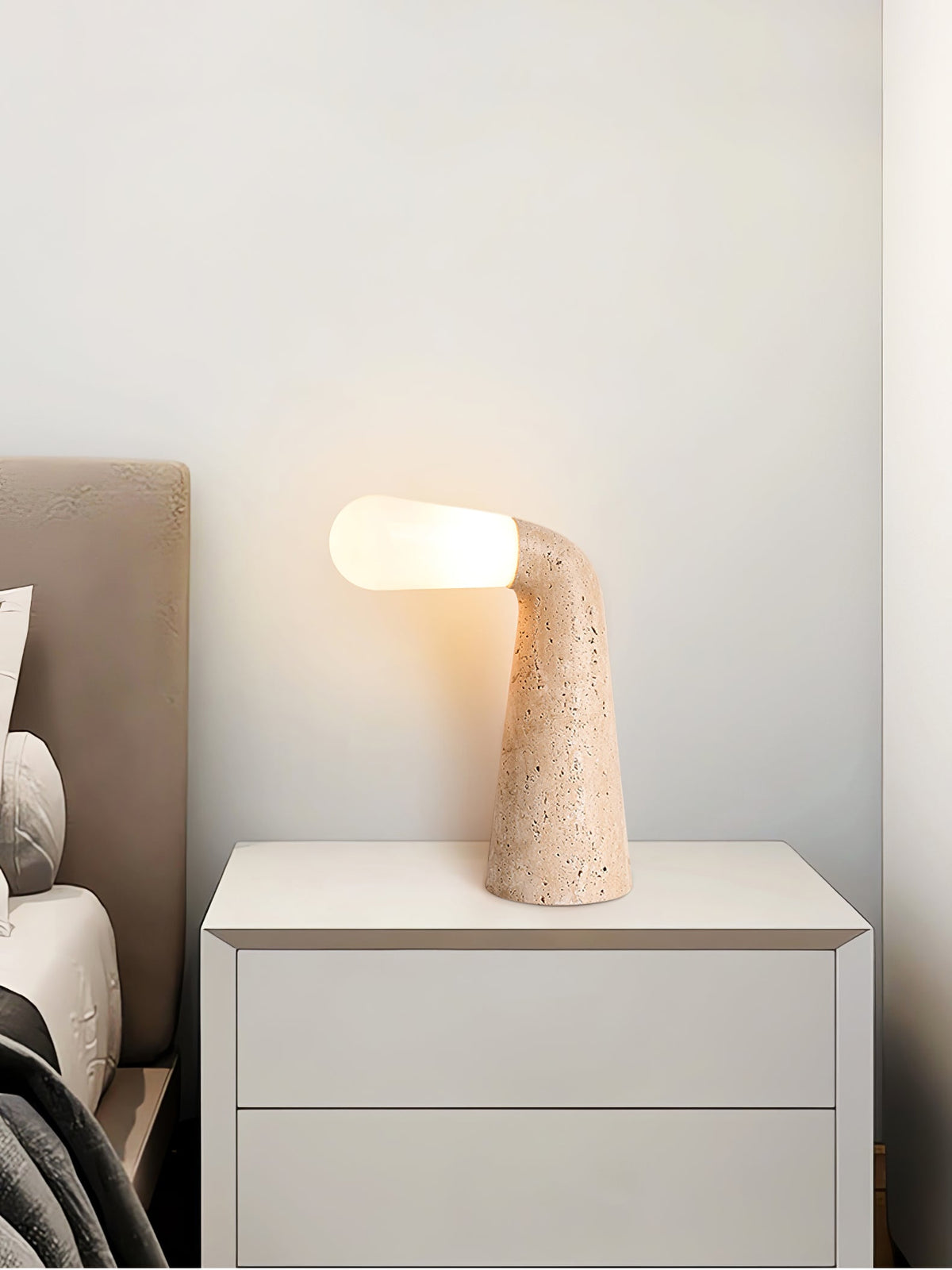 Nilo Travertine Table Lamp