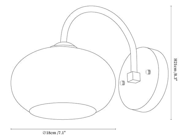 Nilo Wall Lamp