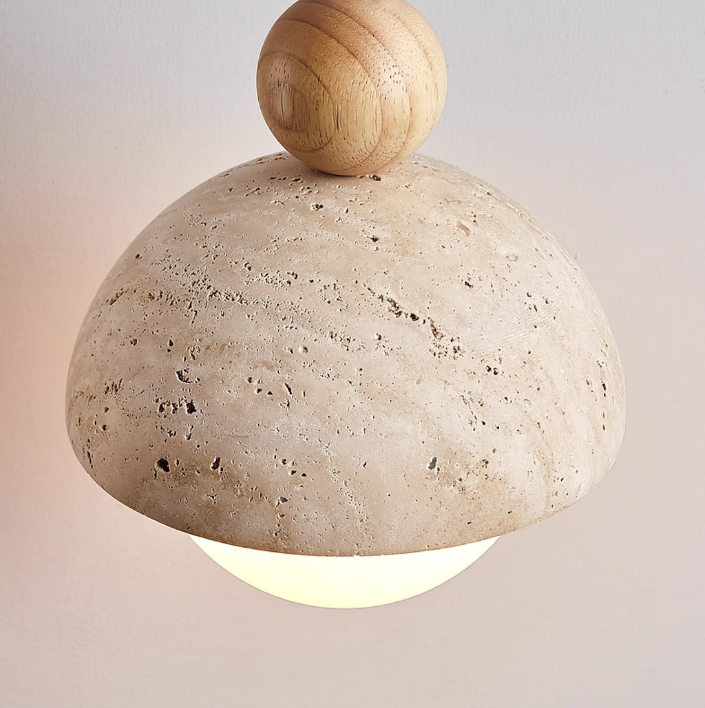 Niva Travertine Pendant Light