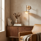 Nivara Alabaster Disc Wall Sconce