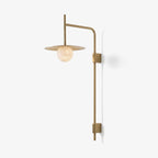 Nivara Long Arm Alabaster Wall Sconce