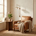 Nivara Long Arm Alabaster Wall Sconce