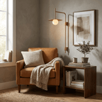 Nivara Long Arm Alabaster Wall Sconce