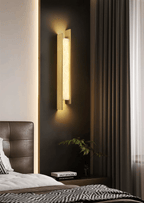 Nivora Alabaster Linear Wall Sconce