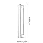 Nivora Alabaster Linear Wall Sconce