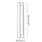 Nivora Alabaster Linear Wall Sconce