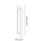 Nivora Alabaster Linear Wall Sconce