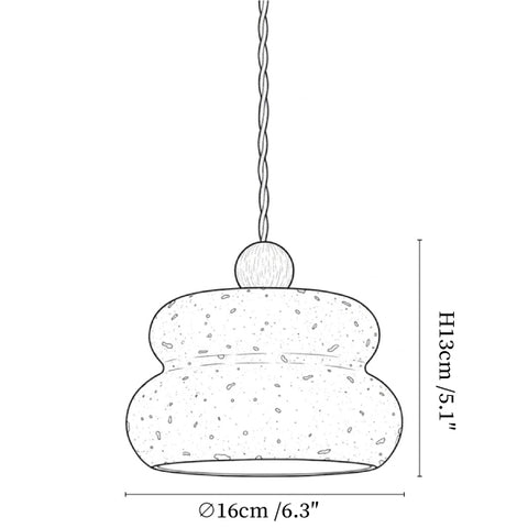 Nivora Stone Pendant Lamp