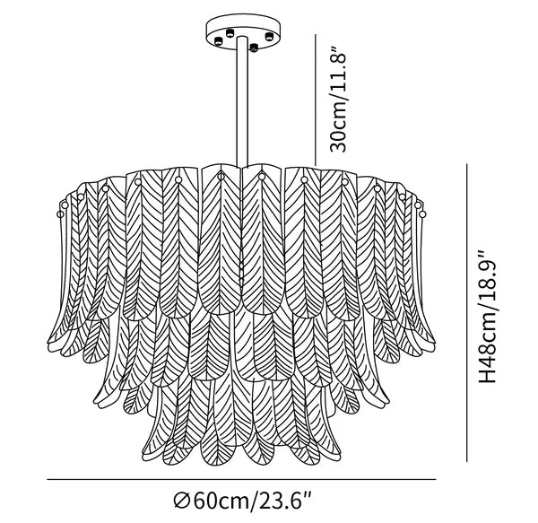 Nobelium Tribeca Chandelier