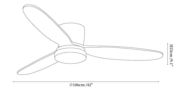 Nocturnus Ceiling Fan Light