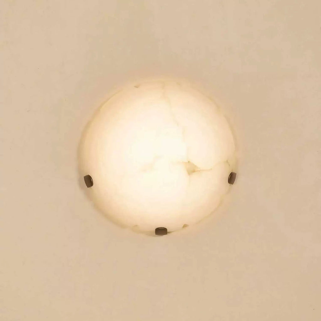 Noema Alabaster Wall Sconce