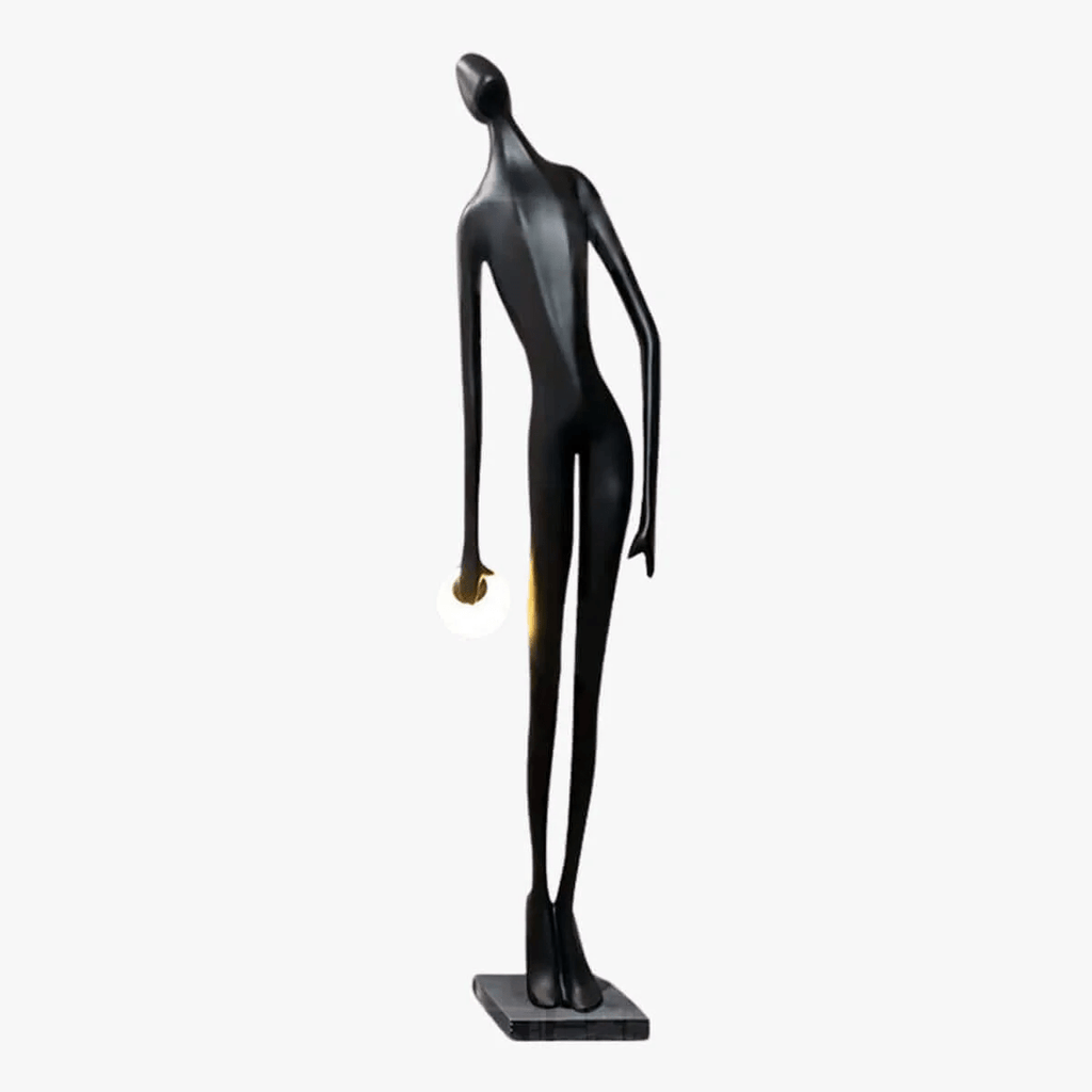 Noir Muse Sculpture Floor Lamp