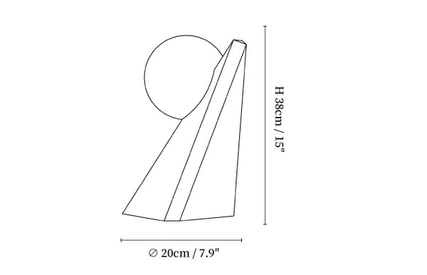 Noir Roy Table Lamp