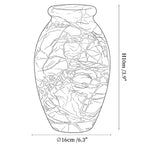 Noir Vein Stone Vase