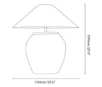 Noira Terracotta Table Lamp