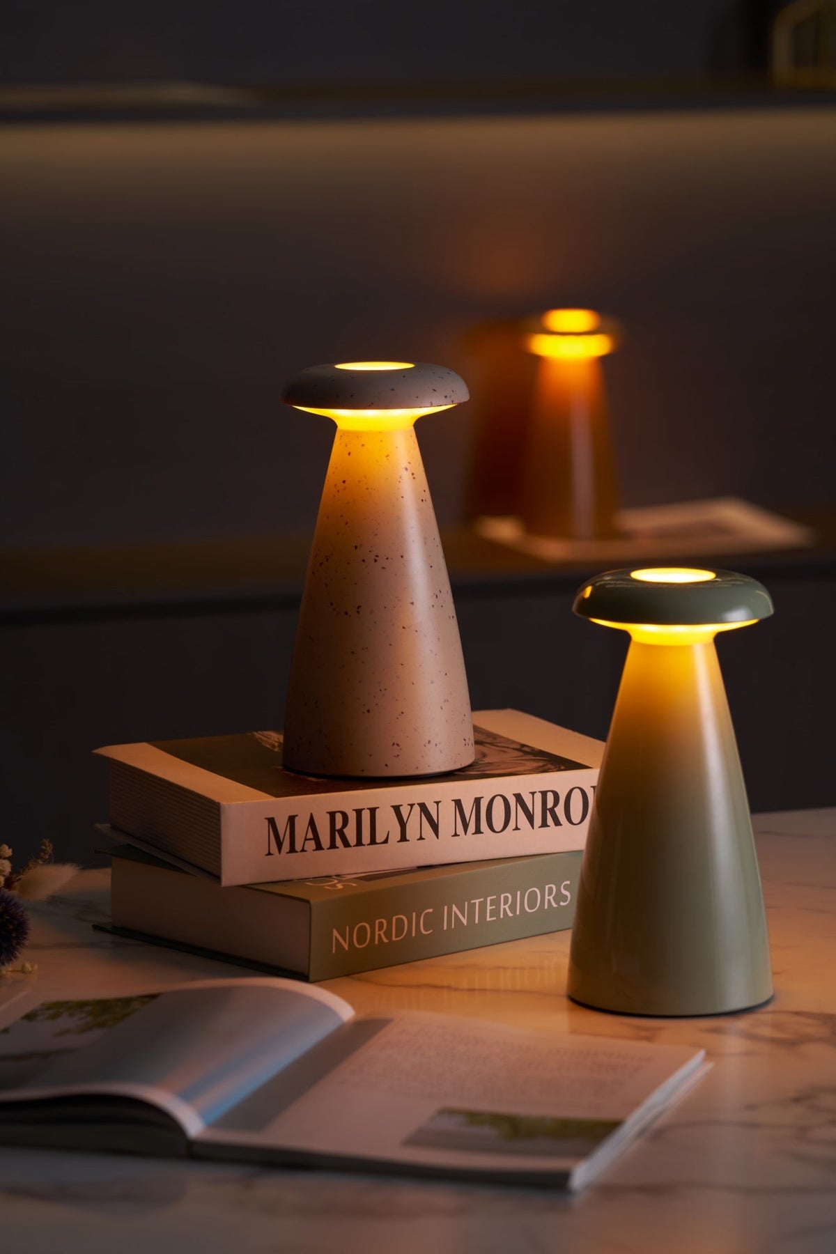 Noko Mushroom Rechargeable Table Lamp