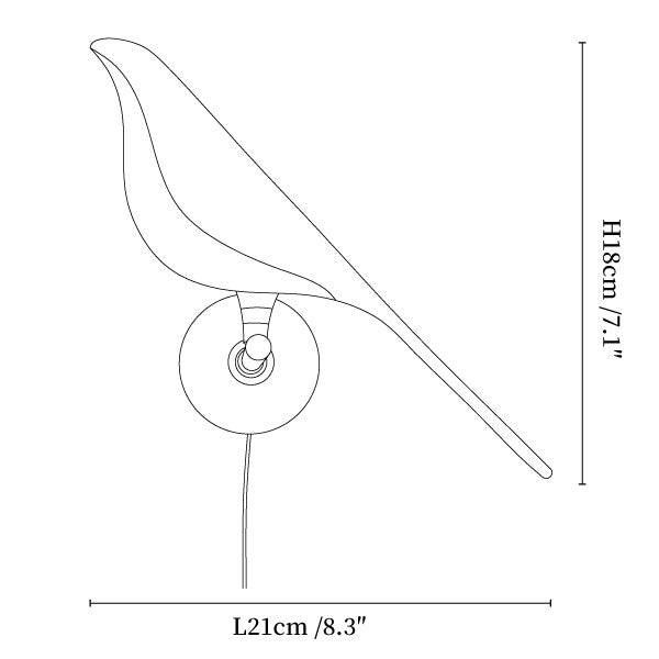 Nomi Plug-in Wall lamp