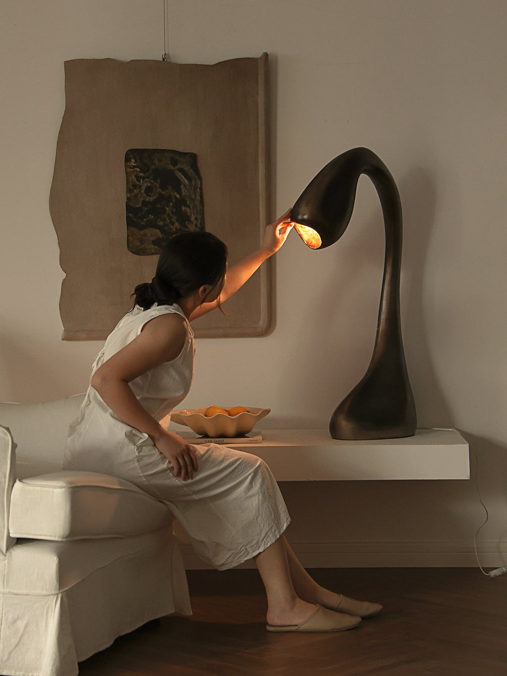 Noor Sculptural Table Lamp